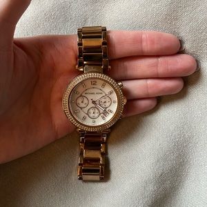 Rose Gold Michael Kors watch